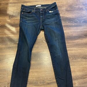Madewell Skinny Skinny Size 29 Jeans Dark Wash Mid Rise